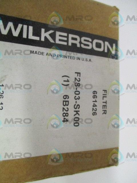 WILKERSON F28-03-SK00 AIR FILTER *NEW IN BOX*
