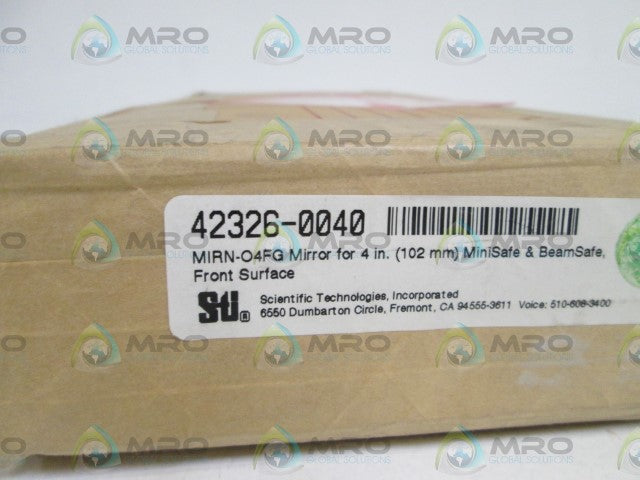 STI MIRN-O4FG MIRROR FOR 4IN. 42326-0040 (BOX NOT OPEN) *NEW IN BOX*