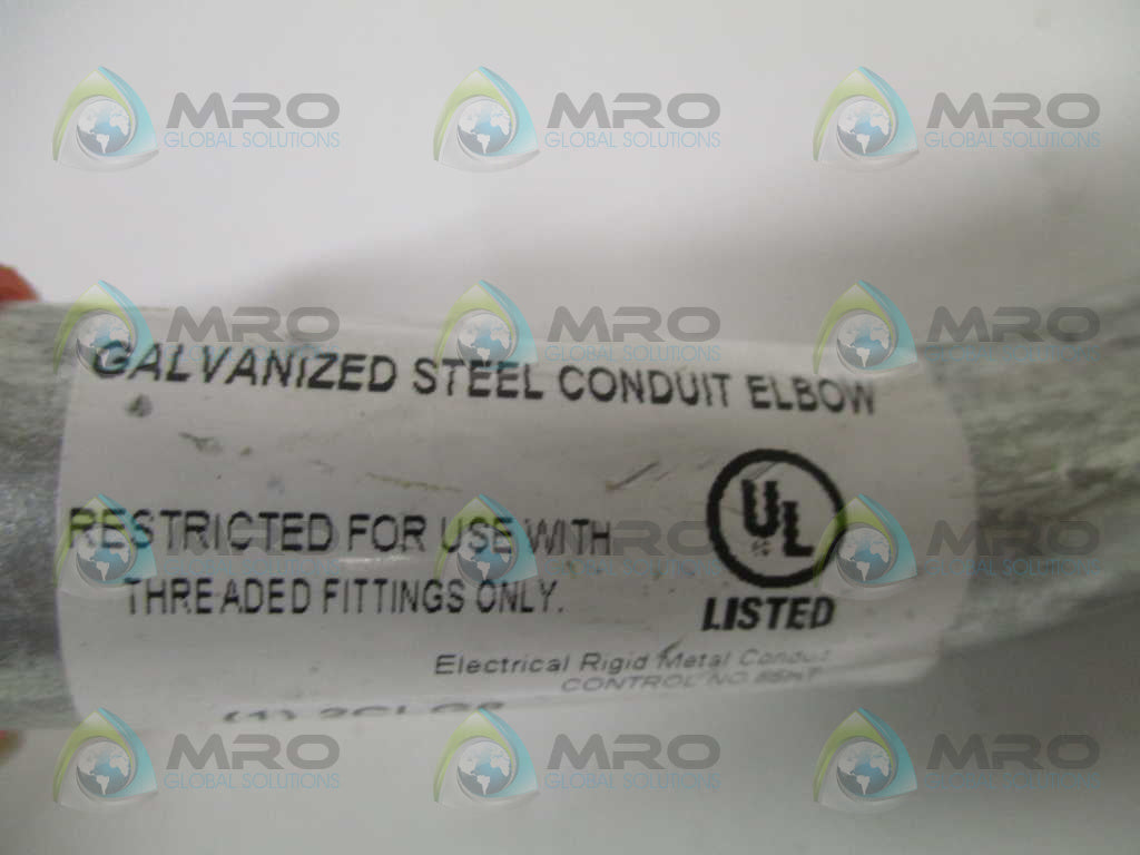 POWER FIRST 2CLG8 RIGID ELBOW 90 DEGREE 9-3/16" *NEW NO BOX*