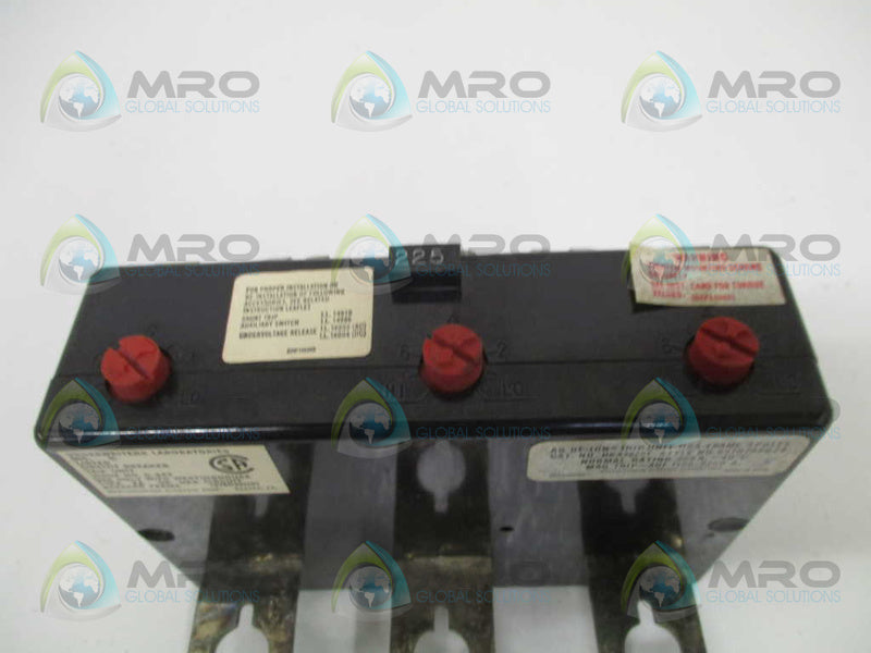 WESTINGHOUSE HKA3225T TRIP UNIT 225A *USED*