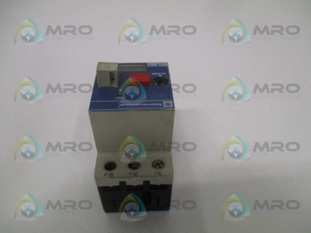 TELEMECANIQUE GV1-M04 CIRCUIT BREAKER 0,4-0,63A *USED*