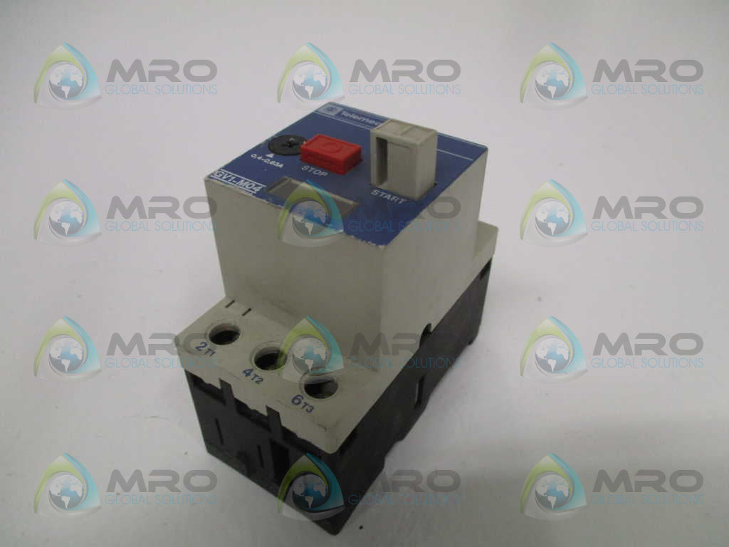 TELEMECANIQUE GV1-M04 CIRCUIT BREAKER 0,4-0,63A *USED*