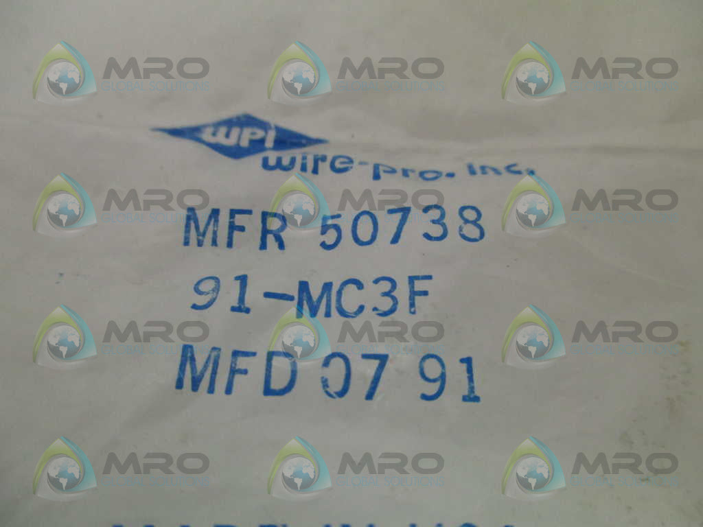 WIRE-PRO 91-MC3F FEMALE MICROPHONE CONNECTOR *NEW IN FACTORY BAG*