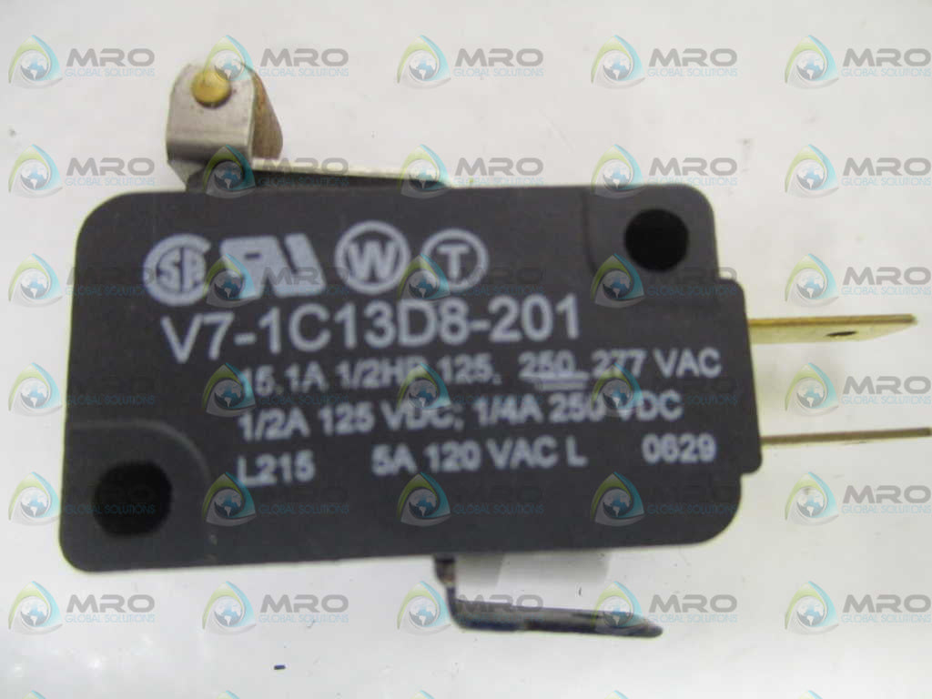MICROSWITCH V7-1C13D8-201 BASIC ROLLER SWITCH *NEW NO BOX*