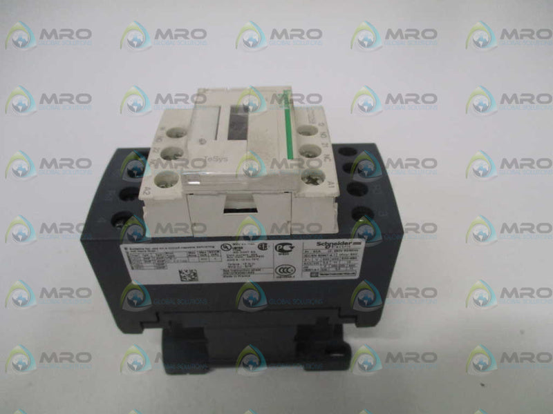 SCHNEIDER ELECTRIC LC1D258G7 CONTACTOR 120V *USED*