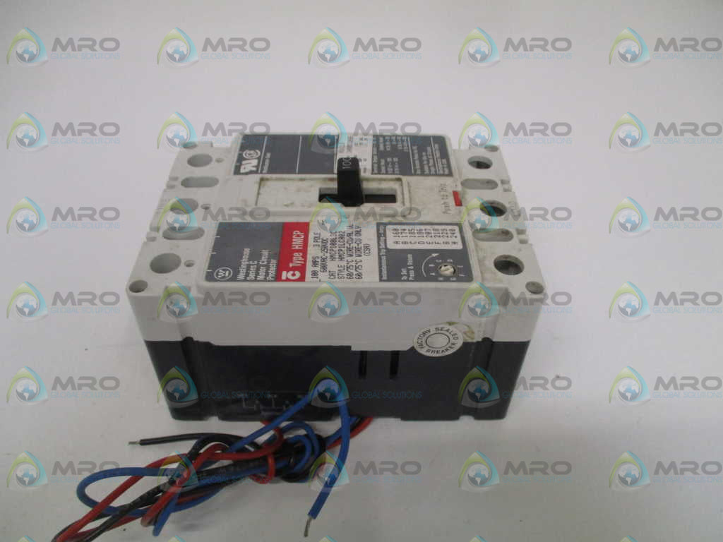 WESTINGHOUSE HMCP100L3C CIRCUIT BREAKER 100A *USED *