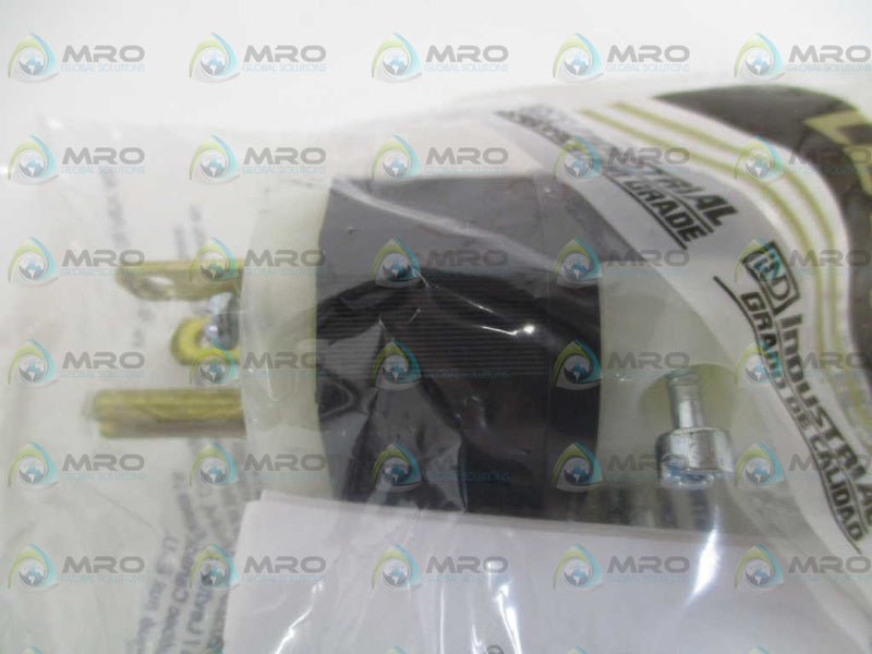 LEVITON 5366-C STRAIGHT BLADE PLUG *NEW IN FACTORY BAG*