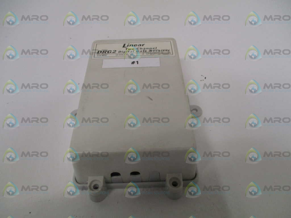 LINEAR DRG2 DNR00085 TWO-CHANNEL DIGITAL GATE RECEIVER *USED*