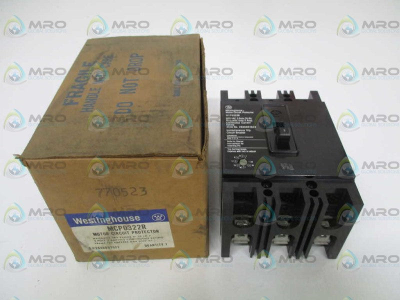 WESTINGHOUSE MCP0322R CIRCUIT BREAKER 3A *NEW IN BOX*