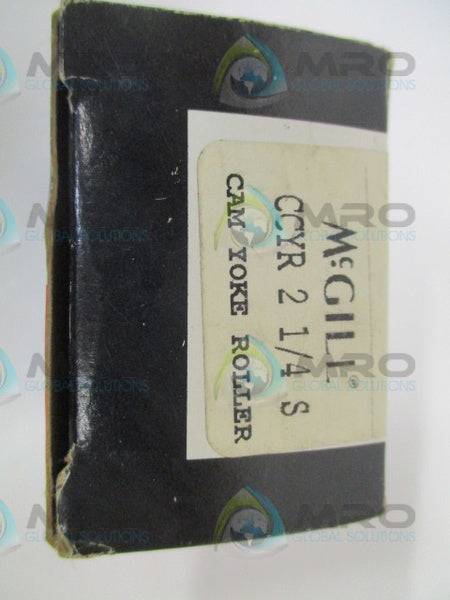 MCGILL CCYR-2-1/4-S CAM YOKE ROLLER *NEW IN BOX*