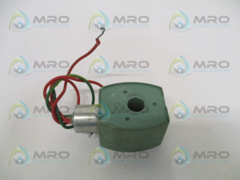 ASCO 238610-032D SOLENOID VALVE COIL 110/120V *USED*