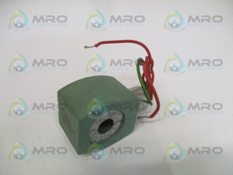 ASCO 238610-032D SOLENOID VALVE COIL 110/120V *USED*