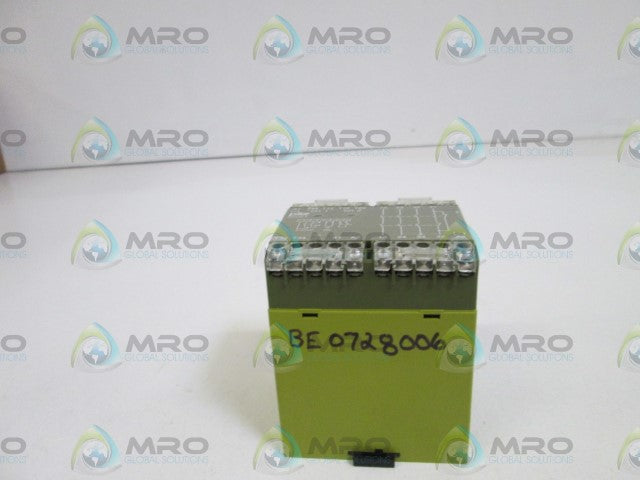 PILZ SAFETY RELAY  24VDC PNOZ 1 3S 10 *USED*