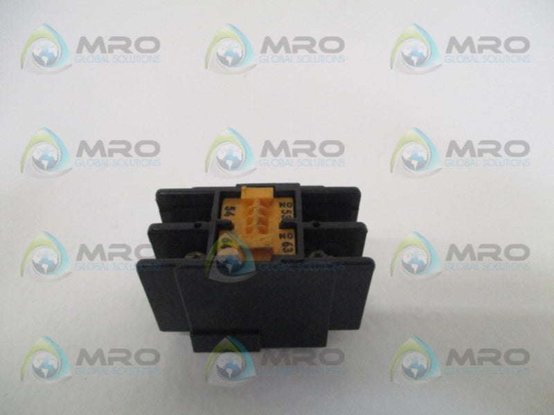 TELEMECANIQUE LA1-D20 AUXILIARY CONTACT BLOCK *USED*