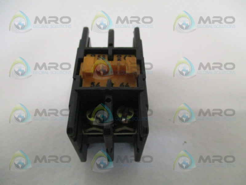 TELEMECANIQUE LA1-D20 AUXILIARY CONTACT BLOCK *USED*