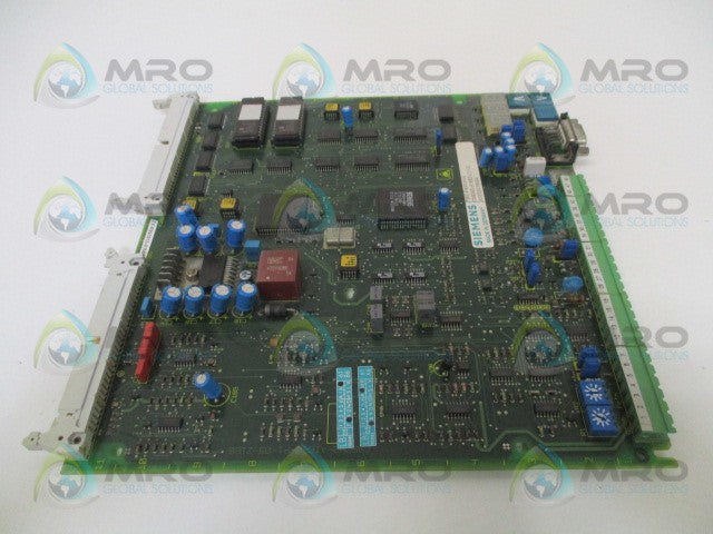 SIEMENS C98043-A1660-L1-13 SPEED CONTROL BOARD *USED*