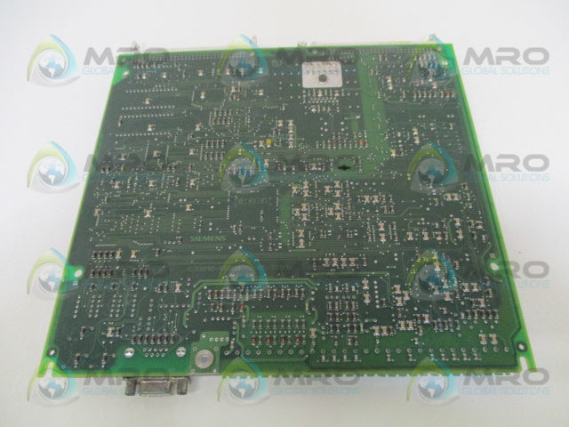 SIEMENS C98043-A1660-L1-13 SPEED CONTROL BOARD *USED*