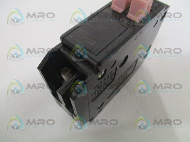 WESTINGHOUSE BD1010 DUPLEX CIRCUIT BREAKER 10A *USED*