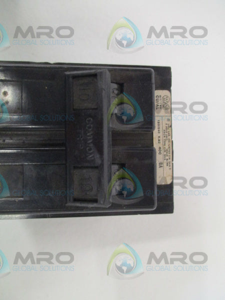 WESTINGHOUSE BA210 CIRCUIT BREAKER 10A *USED*
