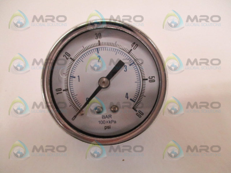 PARKER K4520N14060 PRESSURE GAUGE 0-60 PSI *NEW IN BOX*