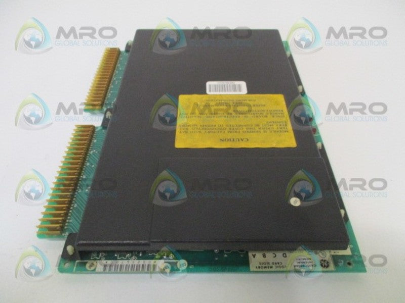 GE FANUC IC600CB504A INTERNAL MEMORY CONTROL *USED*