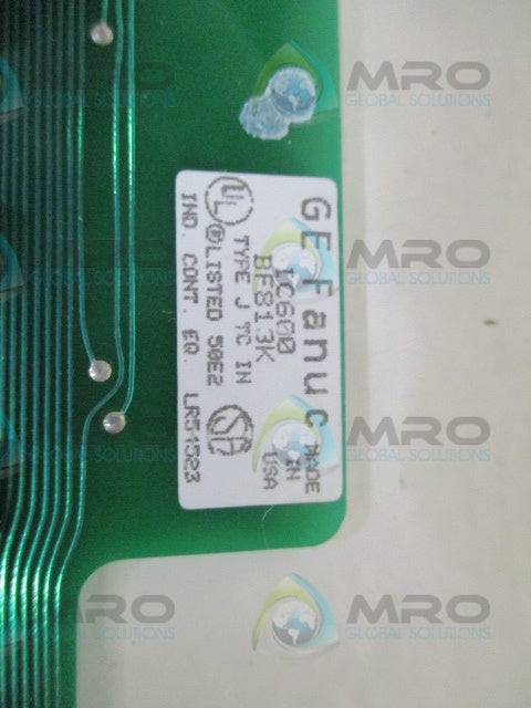 GE FANUC IC600BF813K INPUT MODULE *NEW NO BOX*