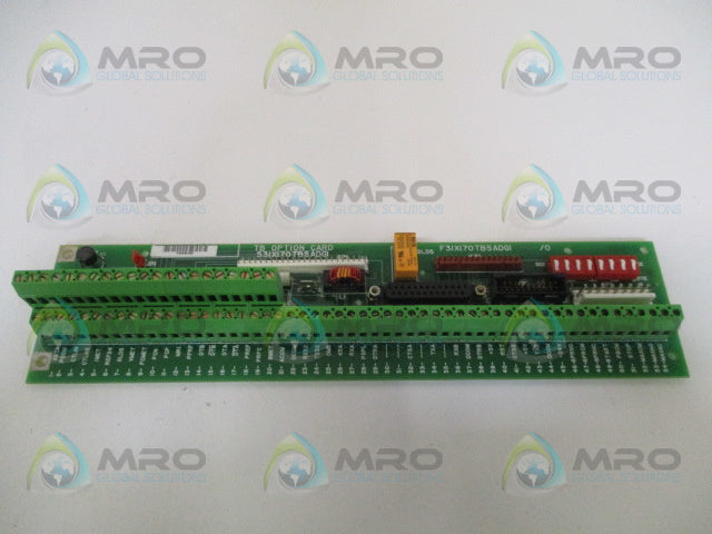 GE FANUC 531X170TBSADG1 TERMINAL BOARD CARD *NEW NO BOX*
