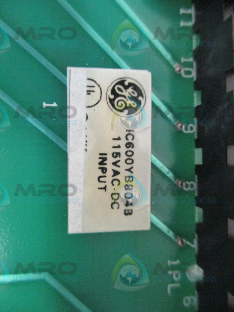 GENERAL ELECTRIC IC600YB804B INPUT MODULE *USED*