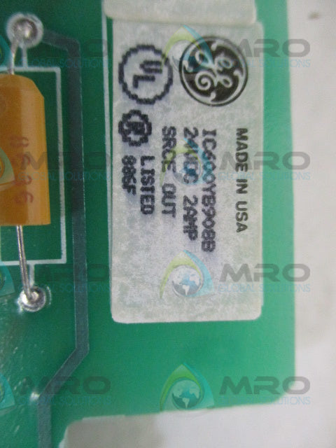 GENERAL ELECTRIC IC600YB908B OUTPUT SOURCE MODULE *USED*