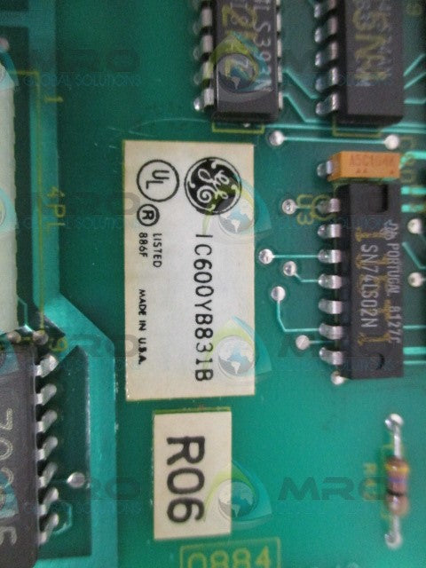 GENERAL ELECTRIC IC600YB831B INPUT MODULE *USED*