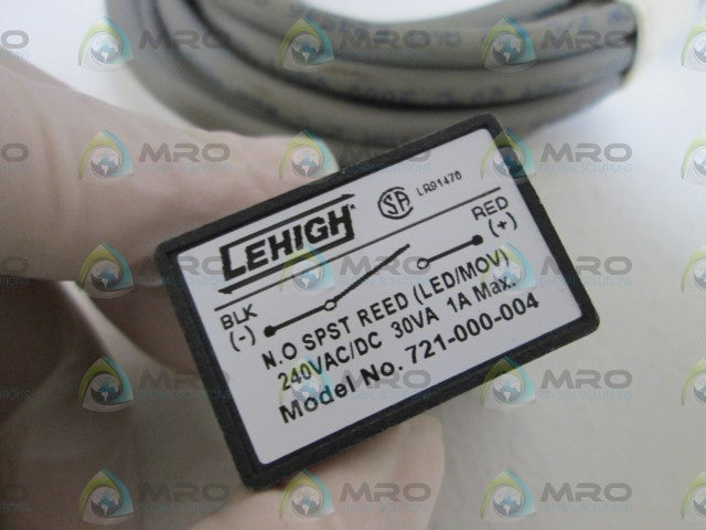 LEHIGH PROXIMITY SWITCH 721-000-004 *NEW NO BOX*