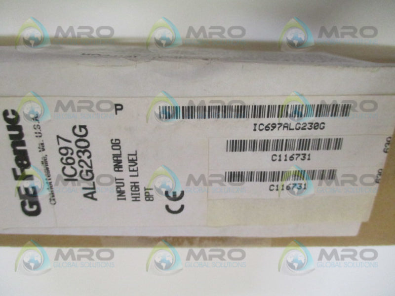 GE FANUC IC697ALG230G * FACTORY SEALED *