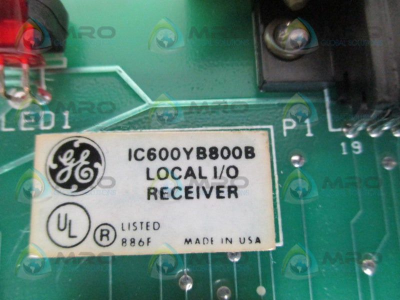 GENERAL ELECTRIC IC600YB800B LOCAL I/O RECEIVER MODULE *NEW NO BOX*