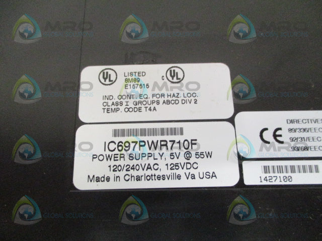 GE FANUC IC697PWR710F POWER SUPPLY *NEW IN BOX*