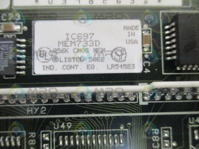 GE FANUC IC697MEM733D CMOS MEMORY MODULE 256K *NEW IN BOX*