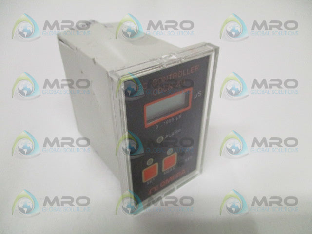 OMEGA CDCN-201 CONDUCTIVITY EC CONTROLLER (AS PICTURED) *USED*