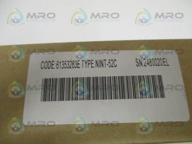 ABB NINT-52C 61353283E CIRCUIT BOARD * FACTORY SEALED *