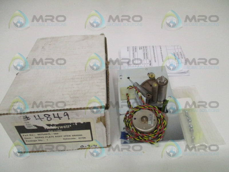 HONEYWELL 30754975-502 SERVO PLATE ASSEMBLY *NEW IN BOX*
