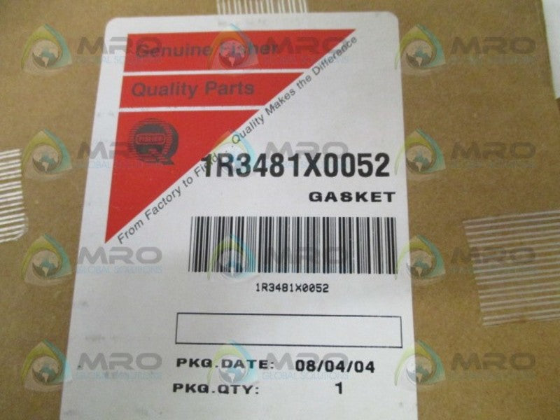 FISHER 1R3481X0052 GASKET * NEW IN ORIGINAL PACKAGE *