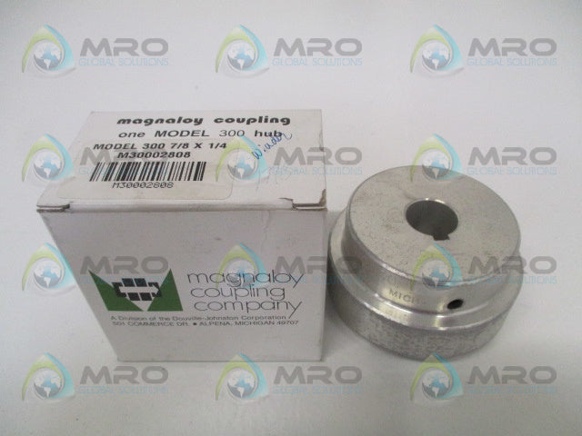 MAGNALOY M30002808 COUPLING HUB 7/8" x 1/4" *NEW IN BOX*