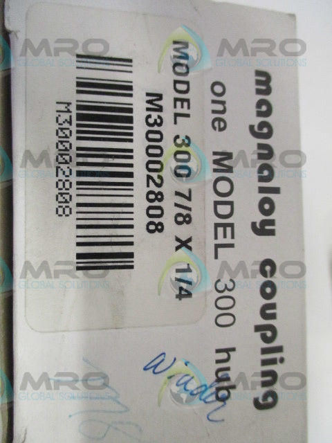 MAGNALOY M30002808 COUPLING HUB 7/8" x 1/4" *NEW IN BOX*