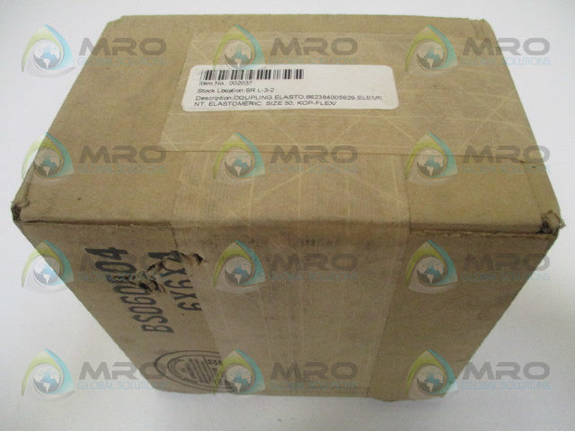 KOP-FLEX 50-ELEMENT 1962661 FLEX COUPLING INSERT *FACTORY SEALED*