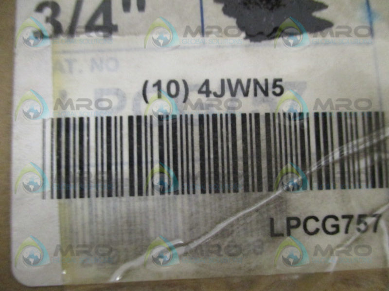 ARLINGTON LPCG757 STRAIN RELIEF CONNECTOR 3/'4" * NEW NO BOX *