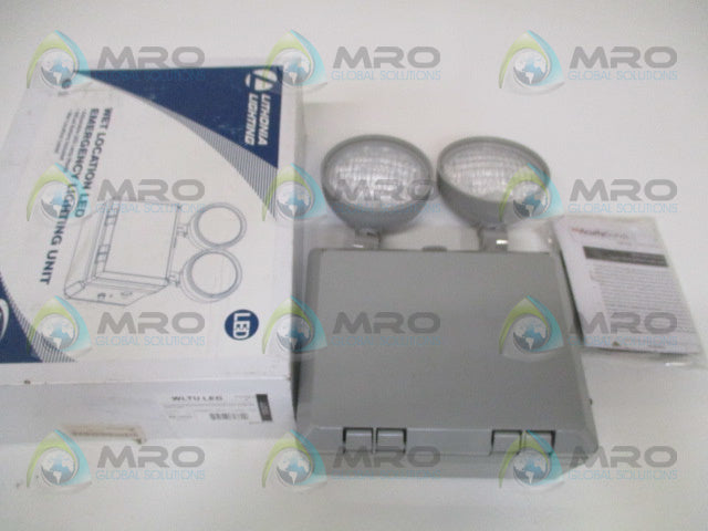 LITHONIA LIGHTING WLTU LED EMERGENCY LIGHT 120/277B *NEW IN BOX*