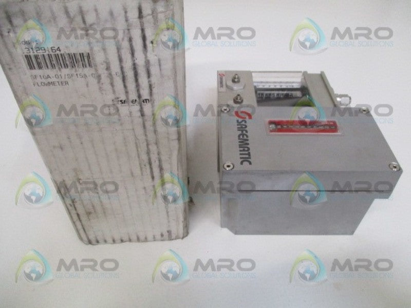 SAFEMATIC SF10A-01 FLOWMETER *NEW IN BOX*