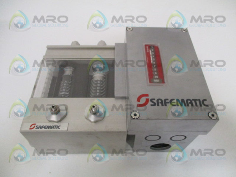 SAFEMATIC SF10A-01 FLOWMETER *NEW IN BOX*
