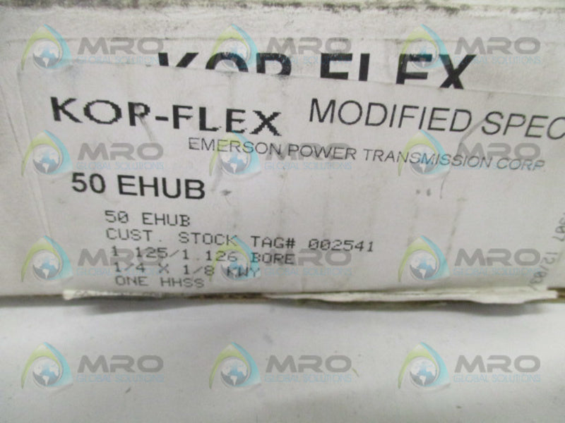 KOP-FLEX 50EHUB ELASTOMERIC FLEX COUPLING 1.125" *NEW IN BOX*