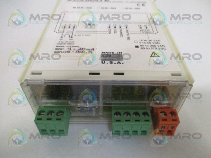 TEXMATE DX-35-DR-PS1-IP02 PROGRAMMABLE PANEL METER CONTROLLER *NEW IN BOX*