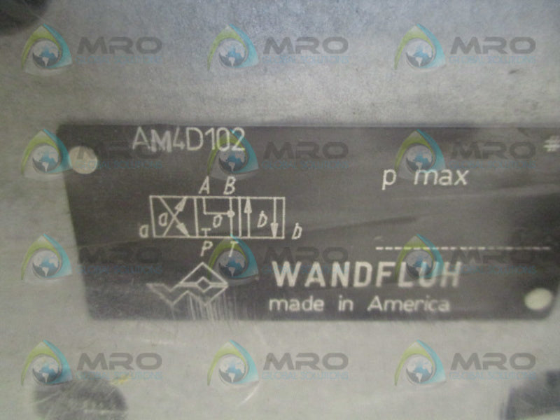 WANDFLUH AM4D102 AMPLIFIER CONTROLLER VALVE *NEW IN FACTORY BAG*
