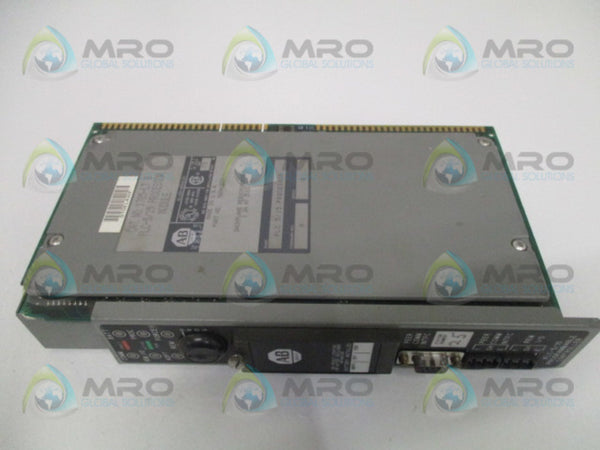 ALLEN BRADLEY 1785-LT SER. B F/W R PROCESS MODULE (NO KEY) UNMP